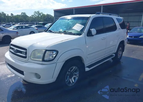 2004 Toyota Sequoia Limited from USA, damaged, VIN 5TDZT38A34S225738